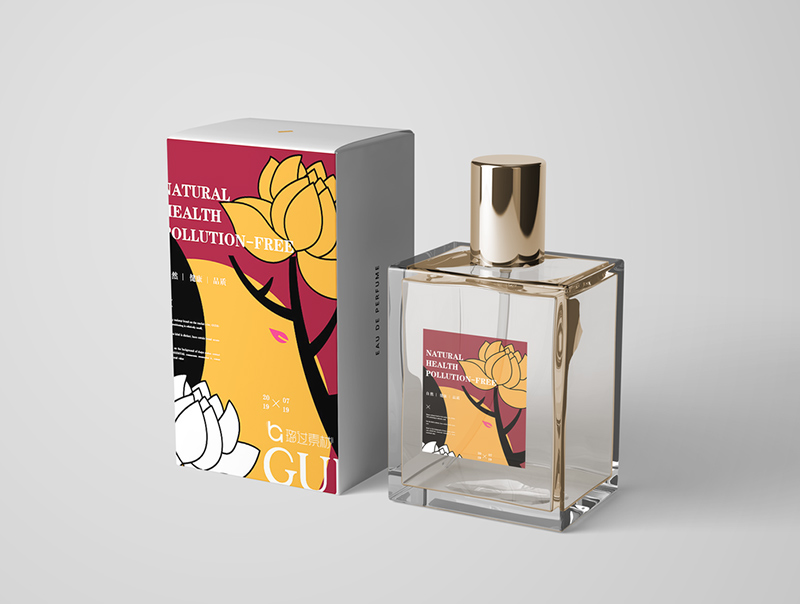 زجاجة عطر فاخرة